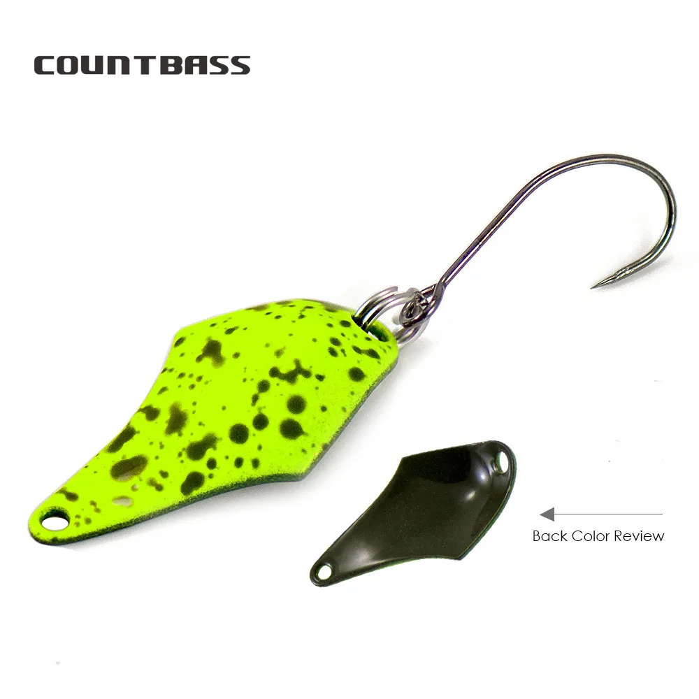 Fishing Hook Barbless - COUNTBASS 5/64oz 2g cuillère de lancer