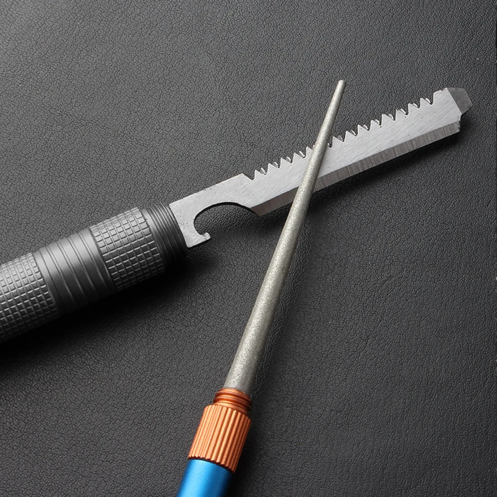 Fishing Hook Sharpener - Mini tige d'affûtage de couteaux EDC