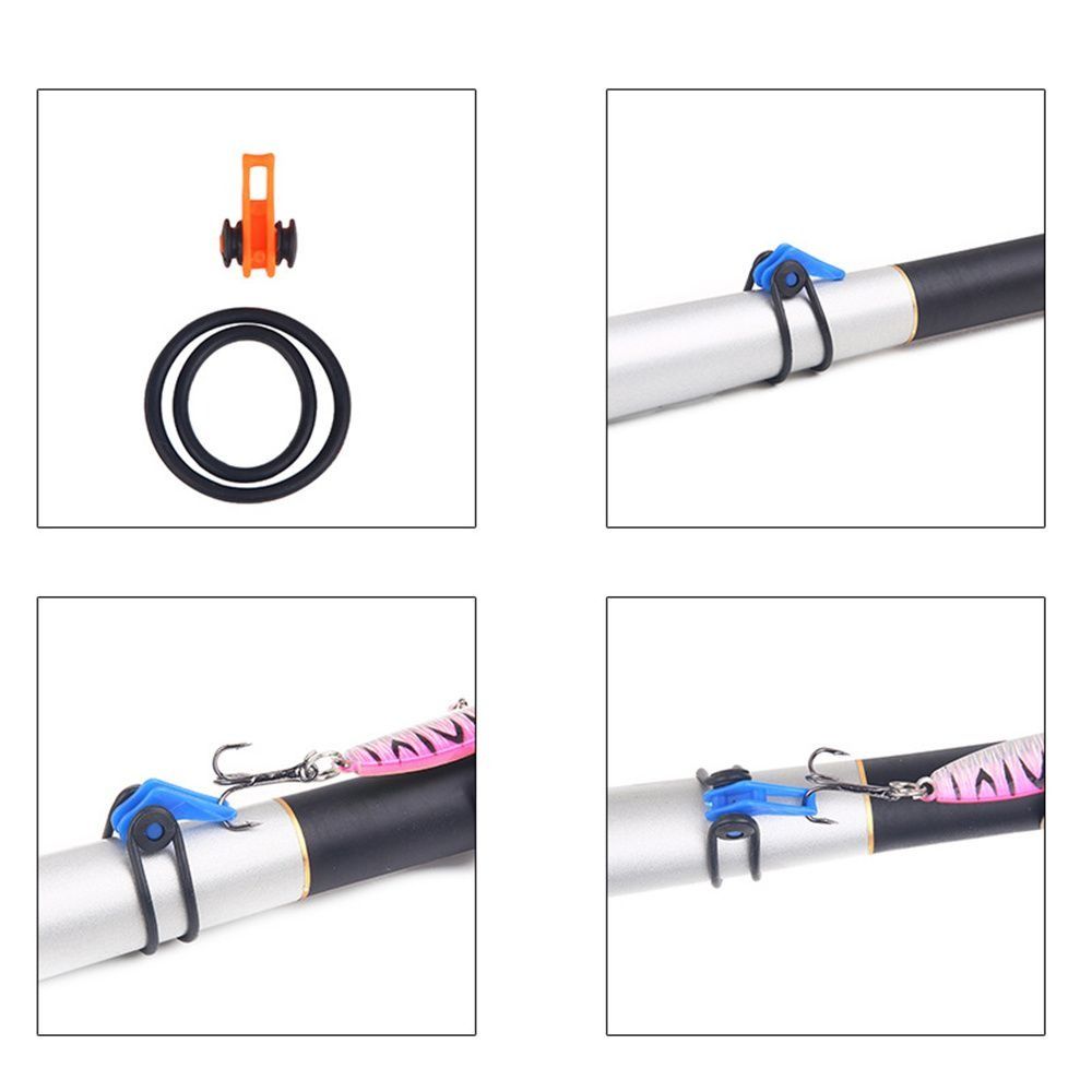 Fishing Hook Jig - Support de pêche en plastique et