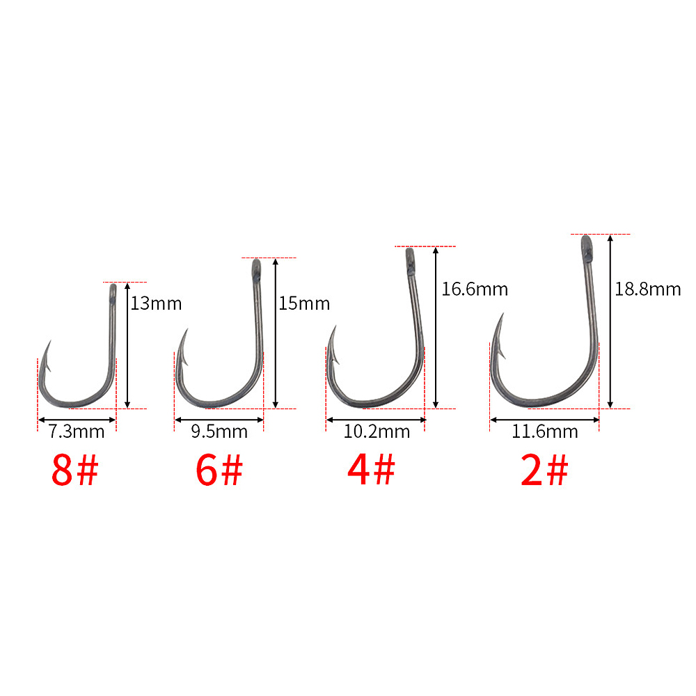 Fishing Hook - ABST 50 hameçons de pêche à