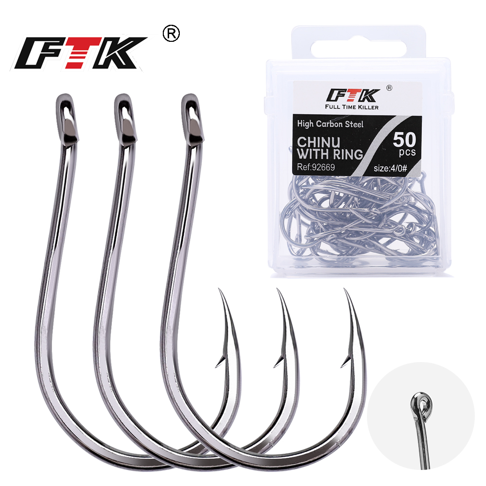 Fishing Hook Circle - Hameçon FTK CHINU avec anneau barbelé