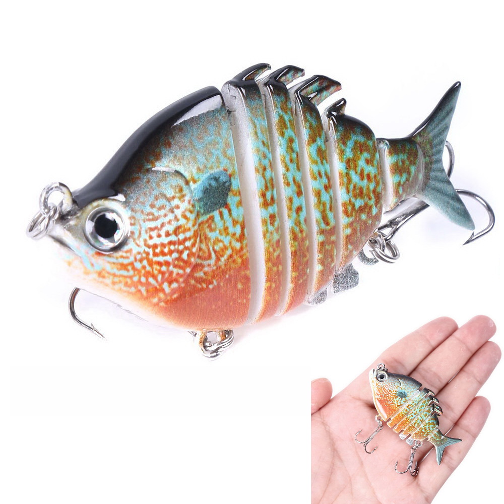 Fishing Hook Treble - 63mm 9.3g réaliste Tilapia Swimbait leurres
