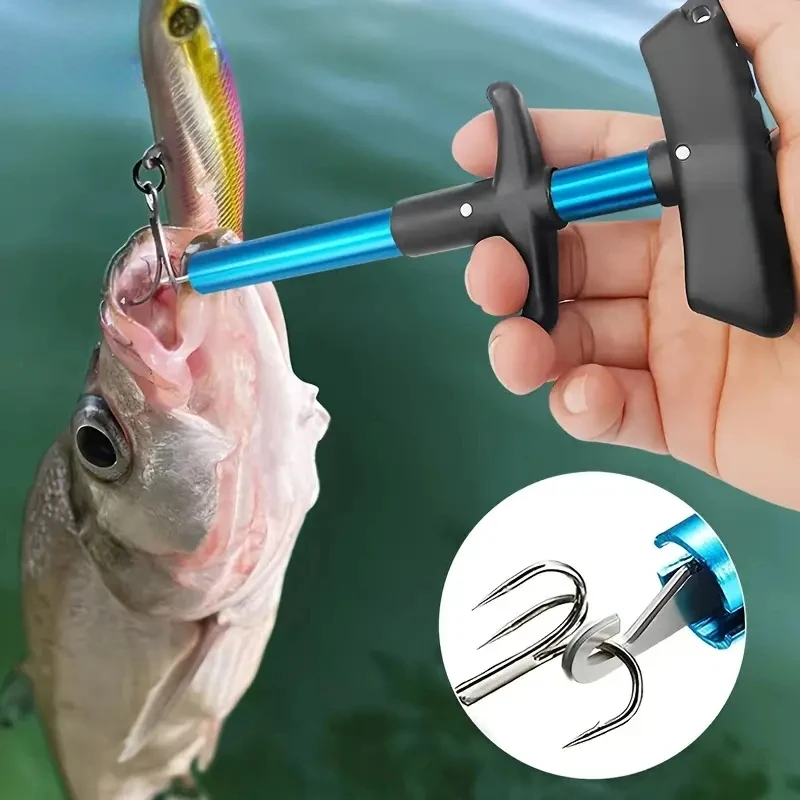 Fishing Hook Remover - 1/2 pièces Détacheur d'hameçons portable en