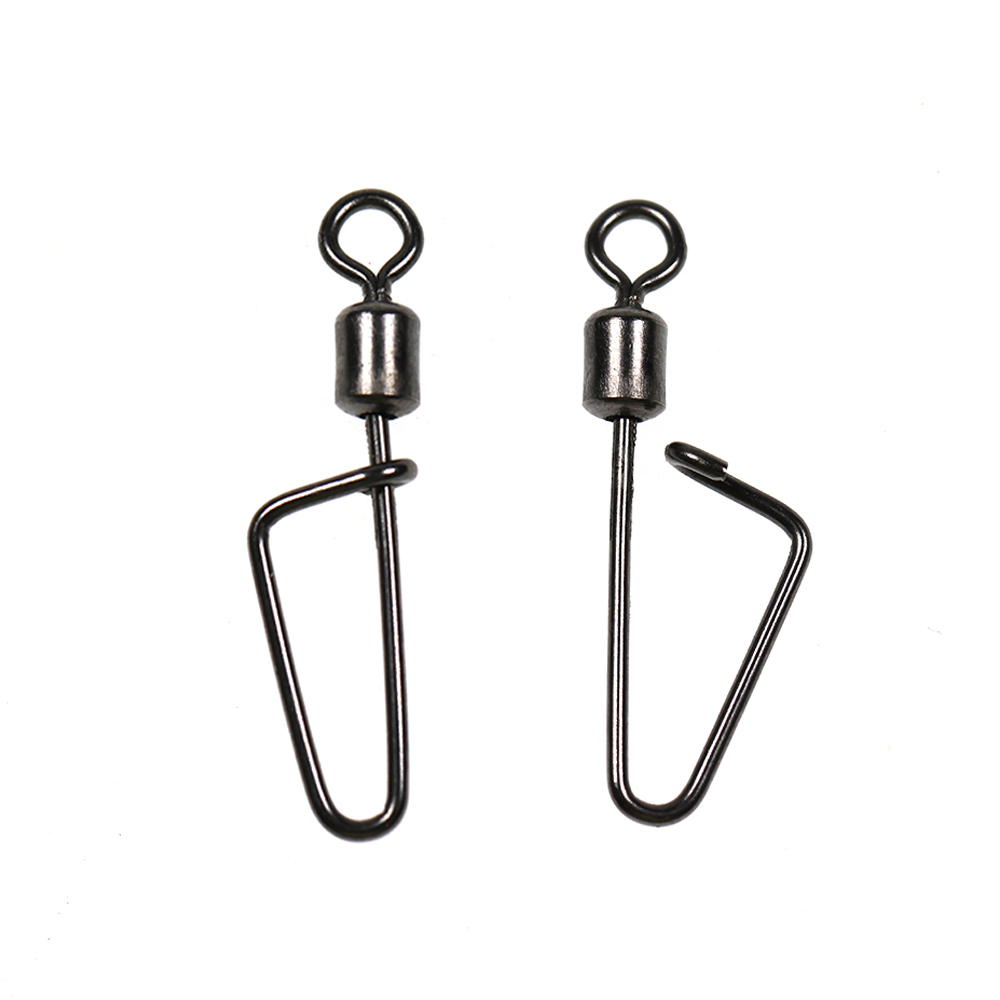 Fishing Hook Stainless Steel - 20 PIÈCES # 12 -1/0 Mousqueton