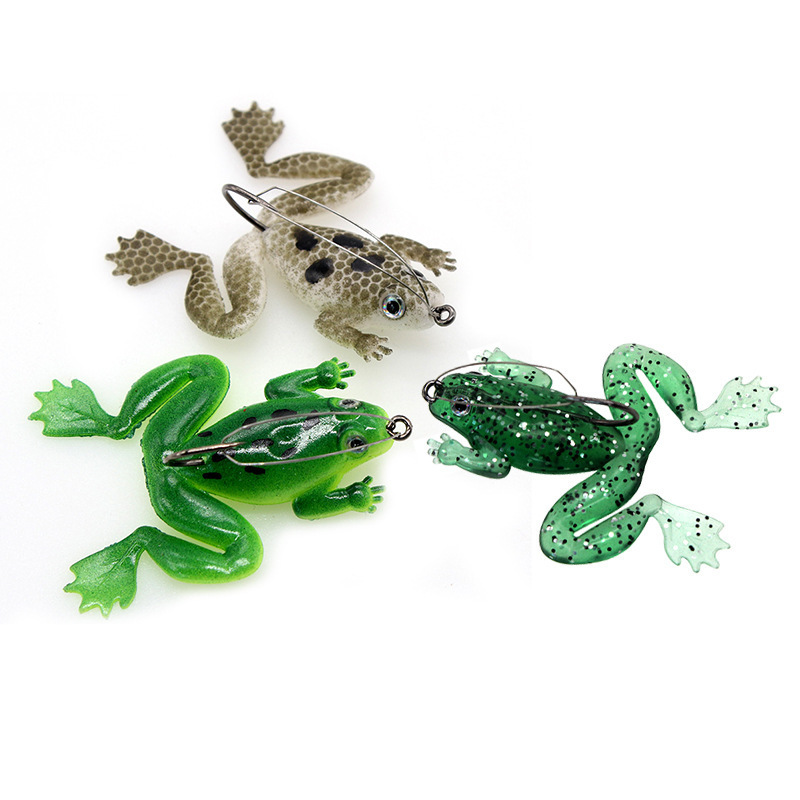 Fishing Hook Weedless - Leurre souple anti-herbe en forme de