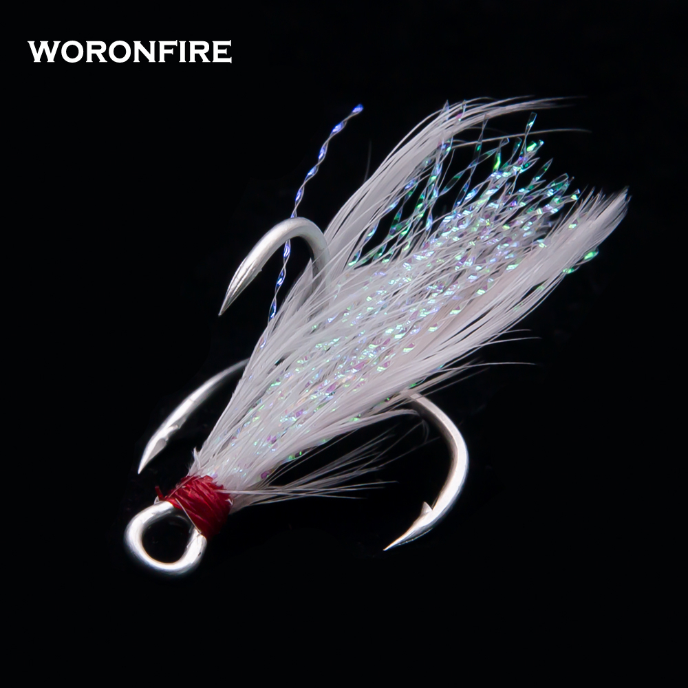Fishing Hook Offset - 10 pièces/lot crochet triple épais avec
