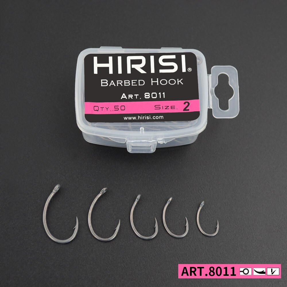 Fishing Hook Assortment - Hirisi-Hameçons de pêche à la carpe,