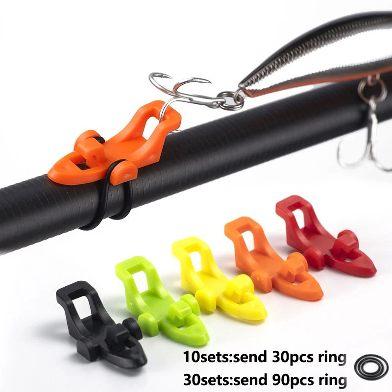 Fishing Hook Box - 10-30 pièces canne à pêche pôle