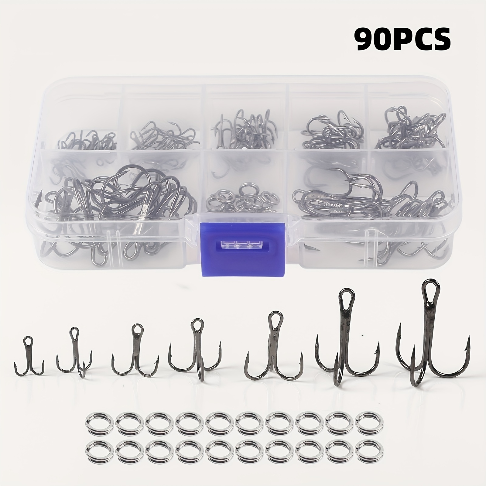 Fishing Hook Circle - Kit de leurres à triple hameçon