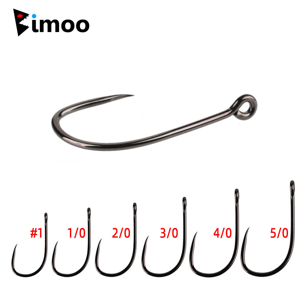 Fishing Hook Barbless - 20 pièces # Hameçons à tige