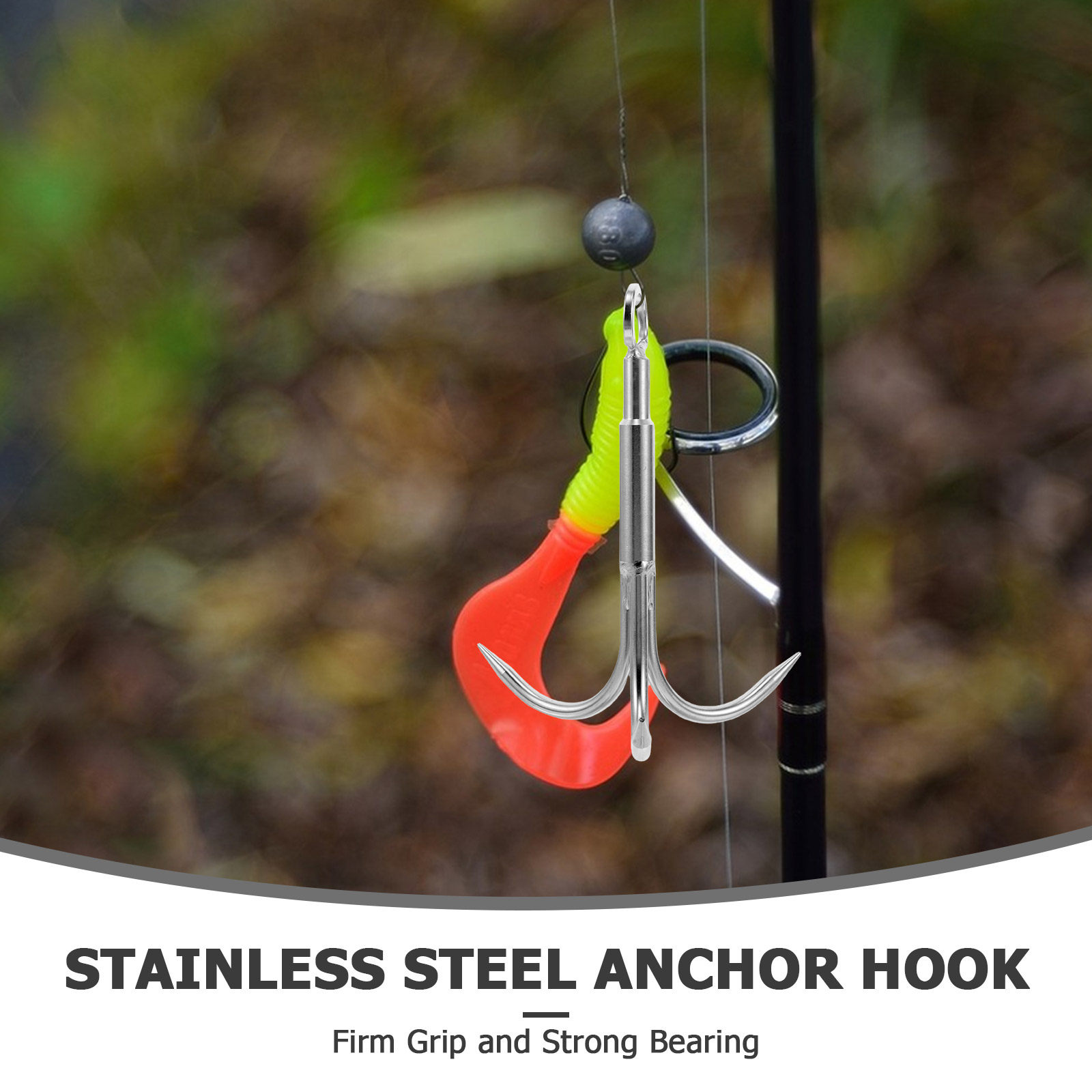 Crochet de pêche pour quai, ca - Fishing Hook Stainless Steel avis et prix