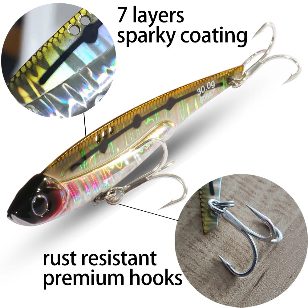 GOBAIT VIB leurre de pêche 20g - Fishing Hook Treble avis et prix