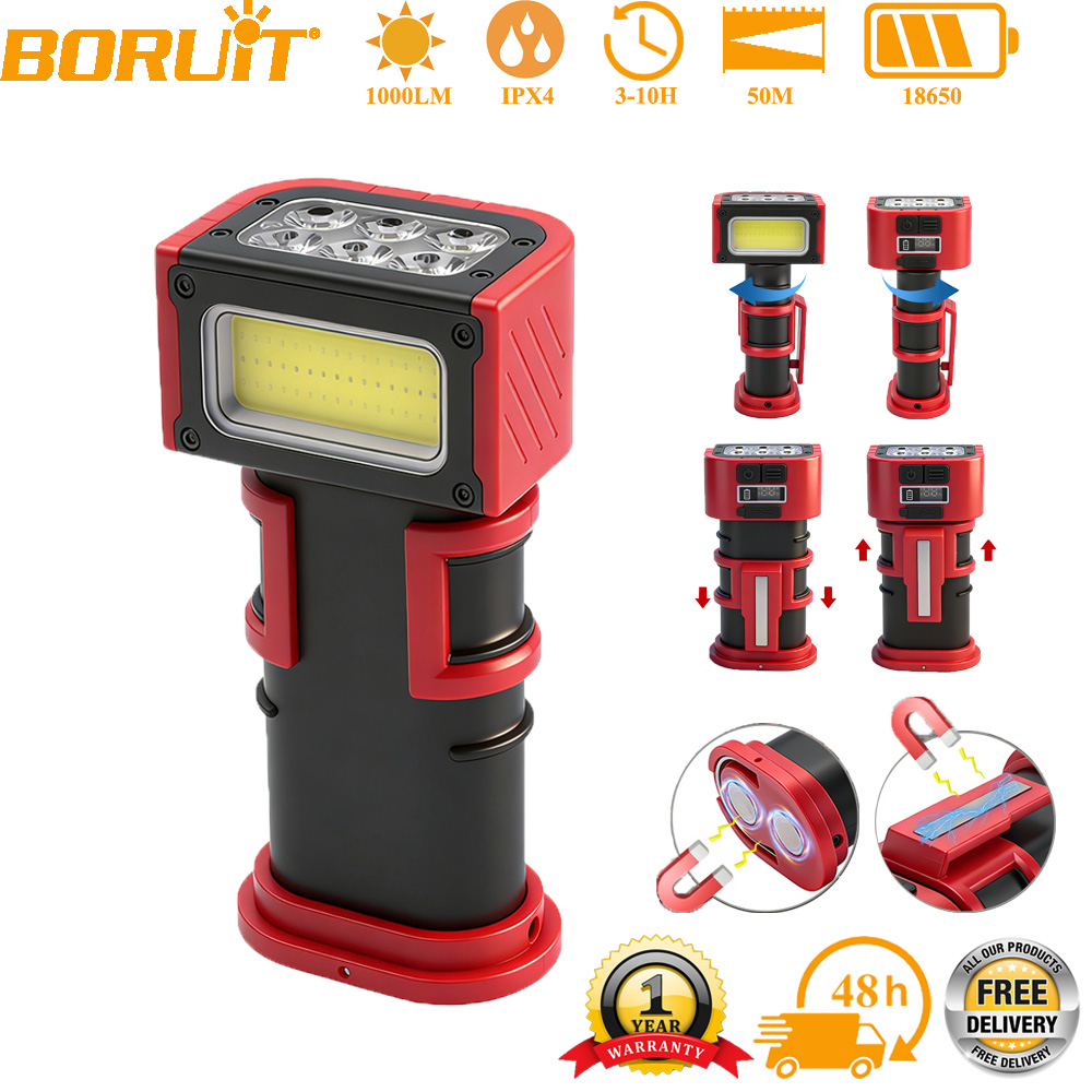 BORUiT Lampe de travail LED CO - Fishing Hook avis et prix