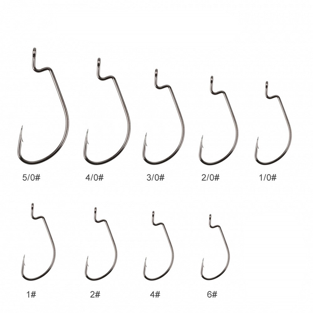 Hameçons de pêche Texas à larg - Fishing Hook Offset avis et prix