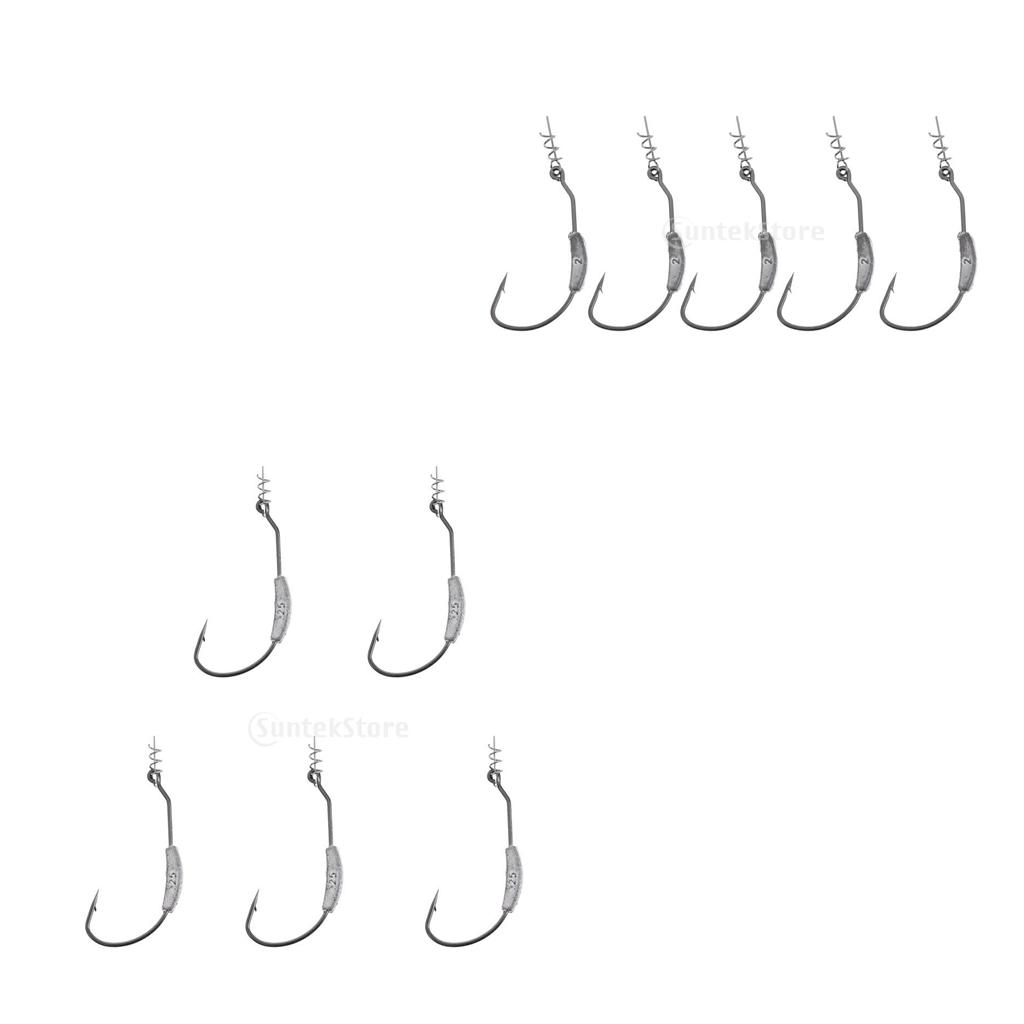 Hameçons de pêche à ressort an - Fishing Hook Weedless avis et prix