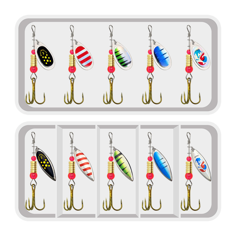 Leurre de pêche spinner avec c - Fishing Hook Treble avis et prix
