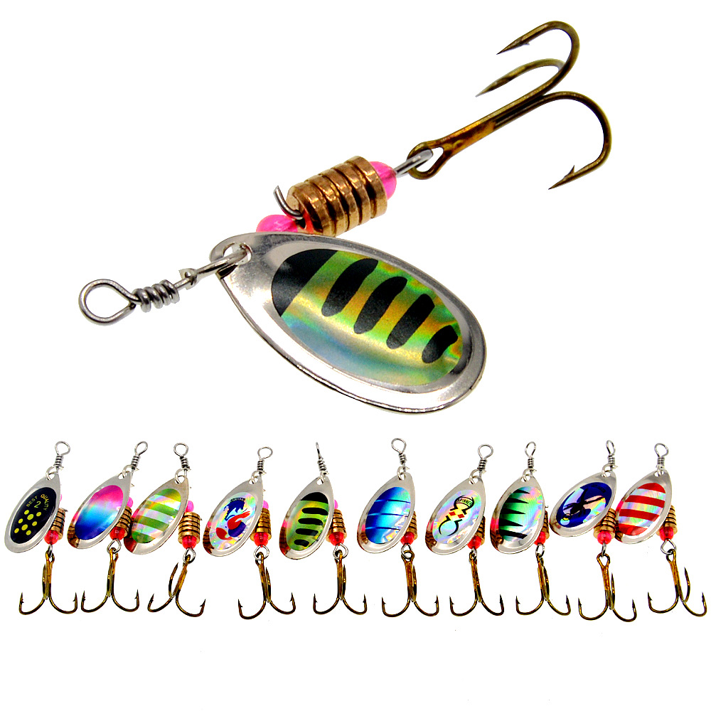 Leurre de pêche spinner avec c - Fishing Hook Treble avis et prix