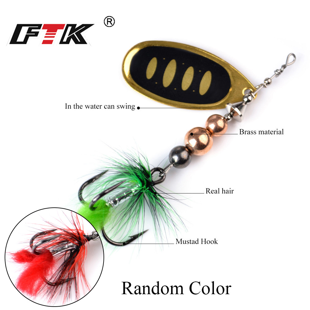 FTK – appât dur en métal avec  - Fishing Hook Treble avis et prix