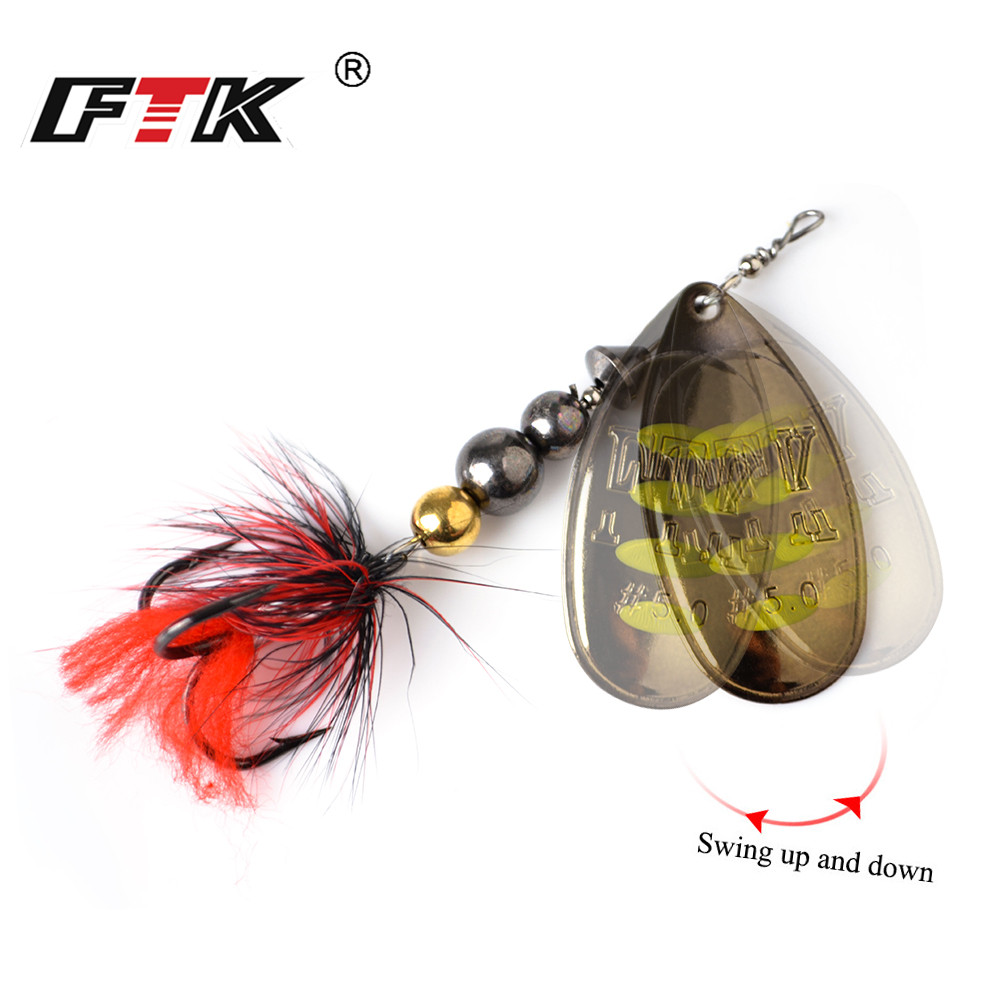FTK – appât dur en métal avec  - Fishing Hook Treble avis et prix
