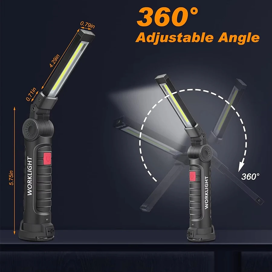 Lampe de travail magnétique Re - Fishing Hook avis et prix