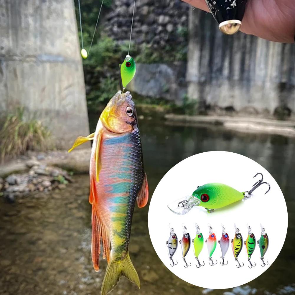 Micro Crankbait Wobbles Jerkba - Fishing Hook Treble avis et prix