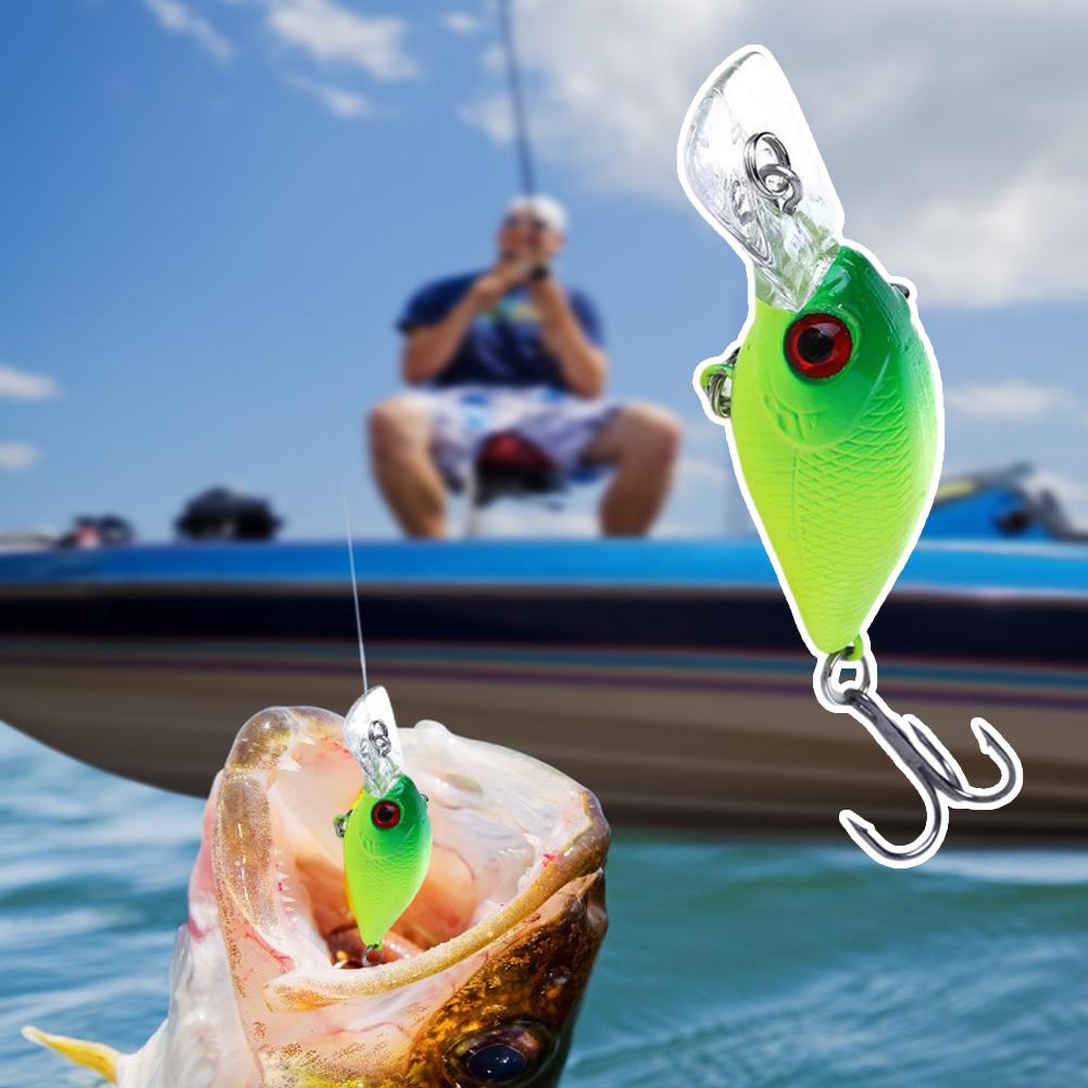 Micro Crankbait Wobbles Jerkba - Fishing Hook Treble avis et prix