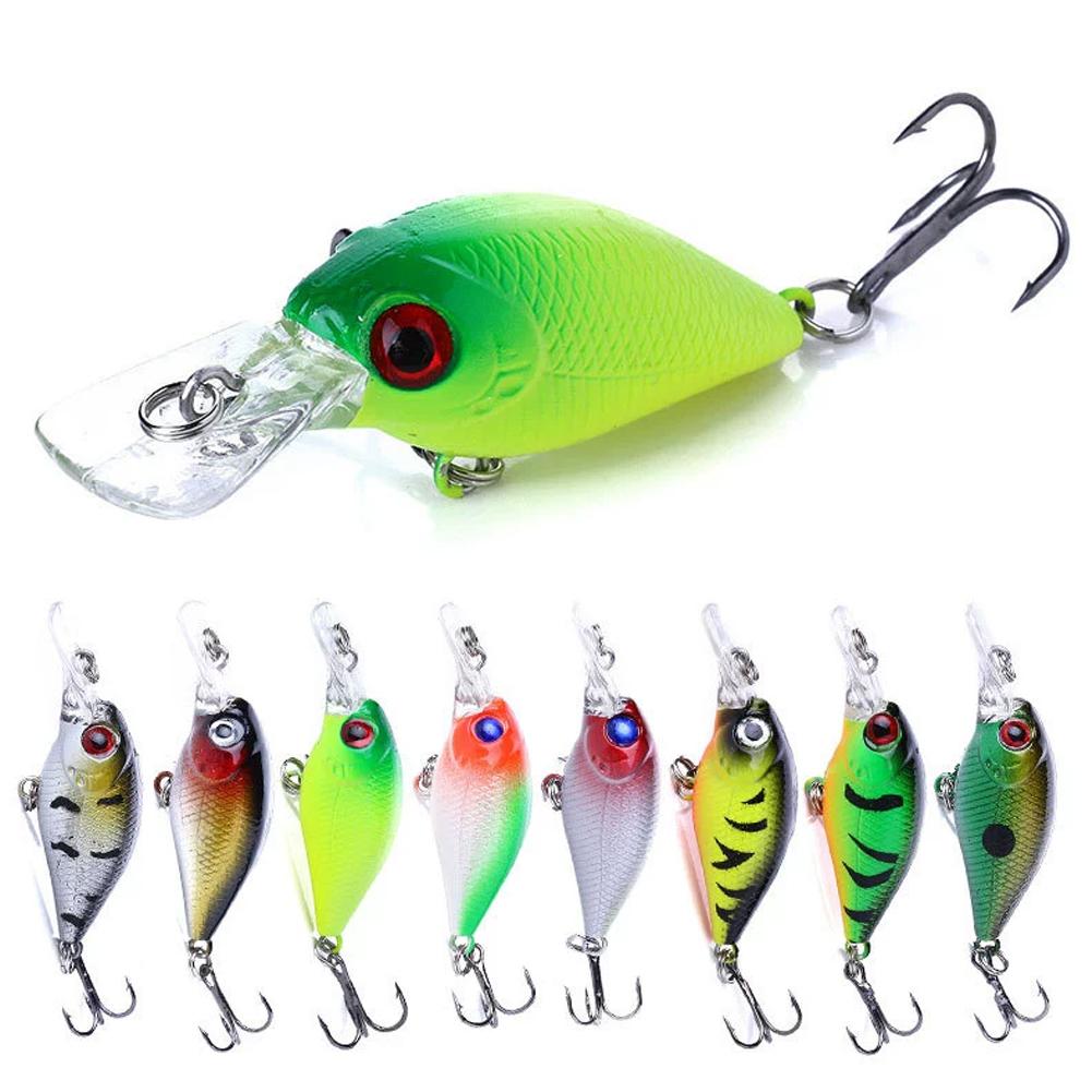 Micro Crankbait Wobbles Jerkba - Fishing Hook Treble avis et prix