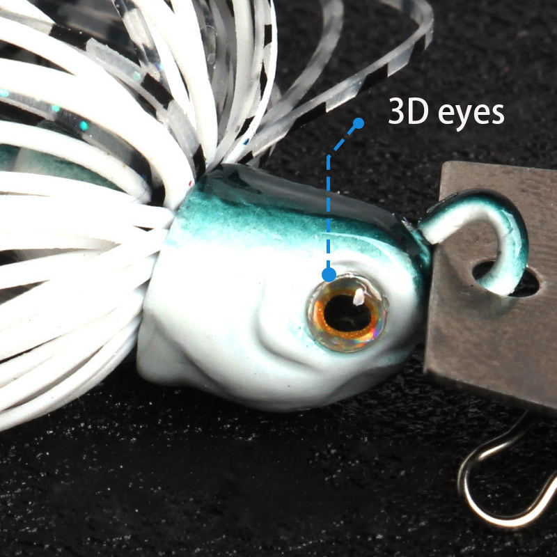 1pc12g tête de gabarit en caou - Fishing Hook Weedless avis et prix