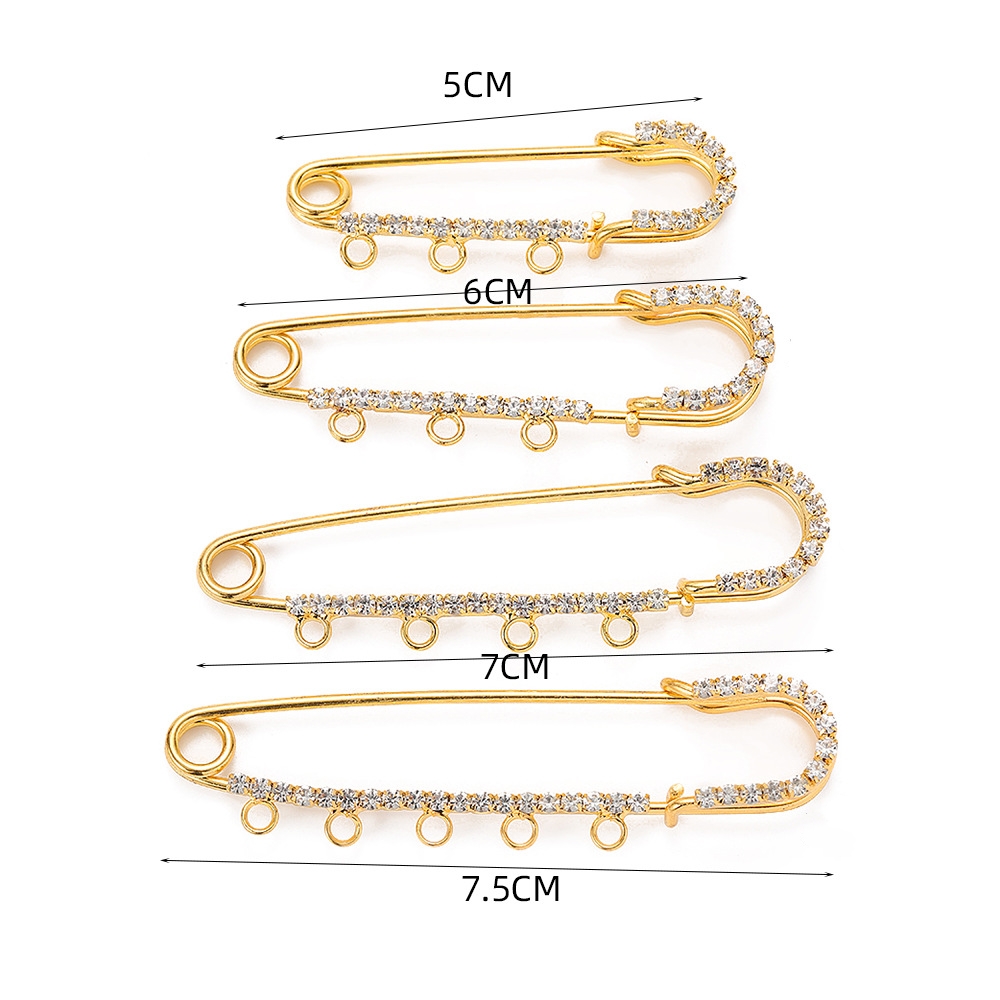 Broches de sûreté en strass, 5 - Fishing Hook Size avis et prix