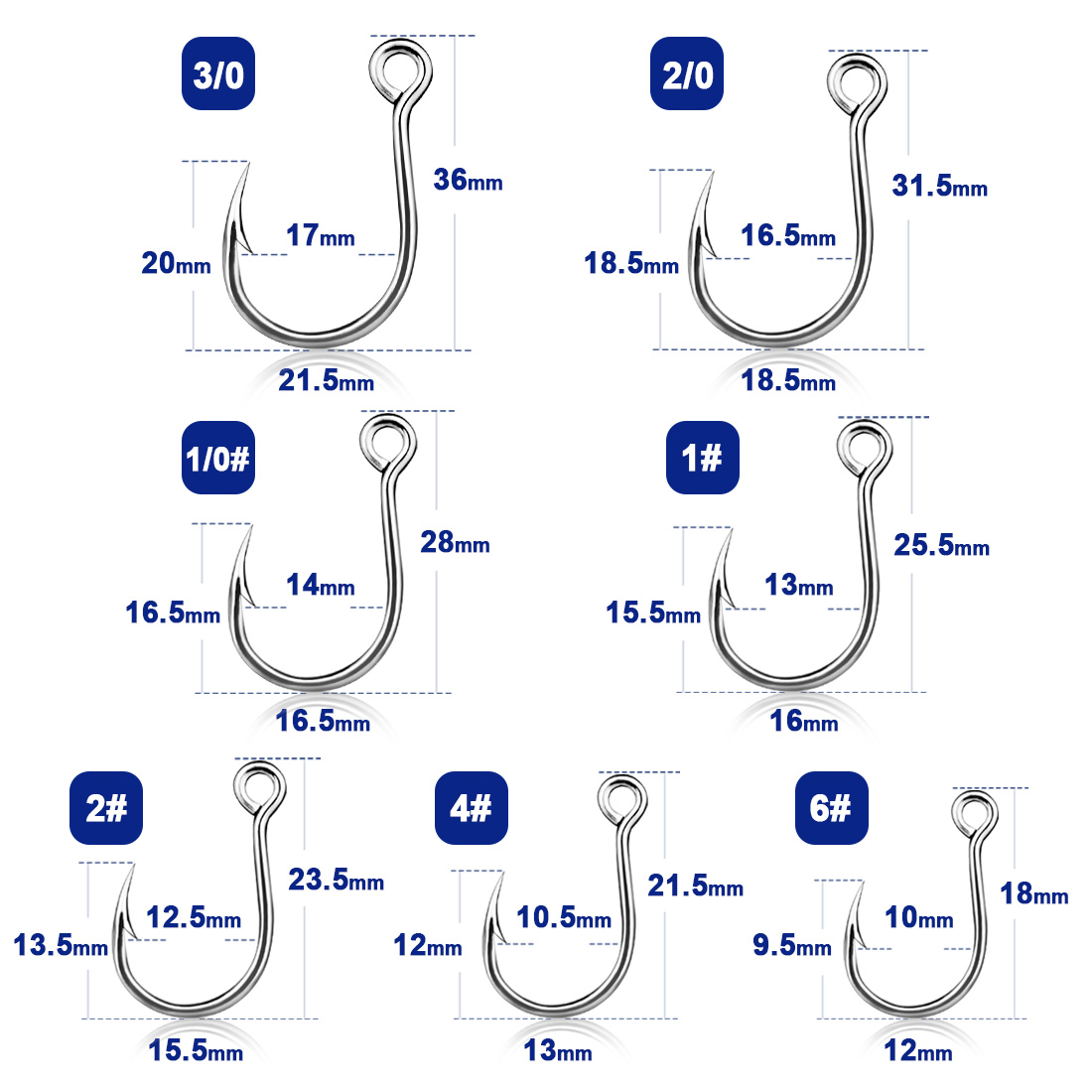 Hameçons de pêche 9KM, 25 pièc - Fishing Hook Barbless avis et prix