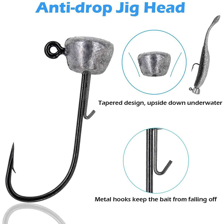Plate-forme de pêche à tête de - Fishing Hook Weedless avis et prix