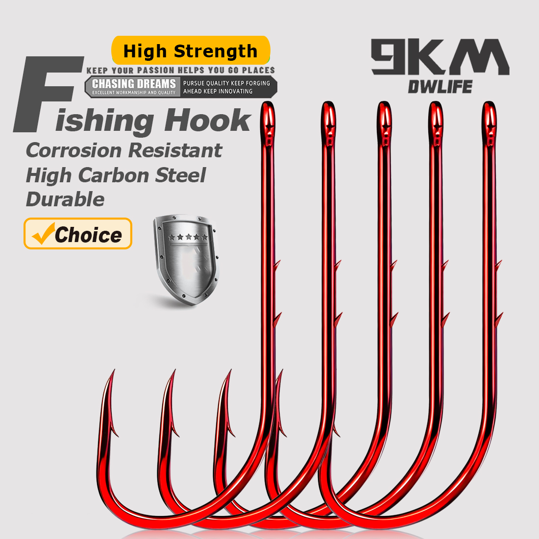 Hameçons de pêche porte-appât  - Fishing Hook Circle avis et prix