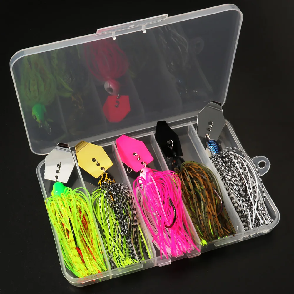 Spinner appât 7g/9g/12g/14g/21 - Fishing Hook Weedless avis et prix