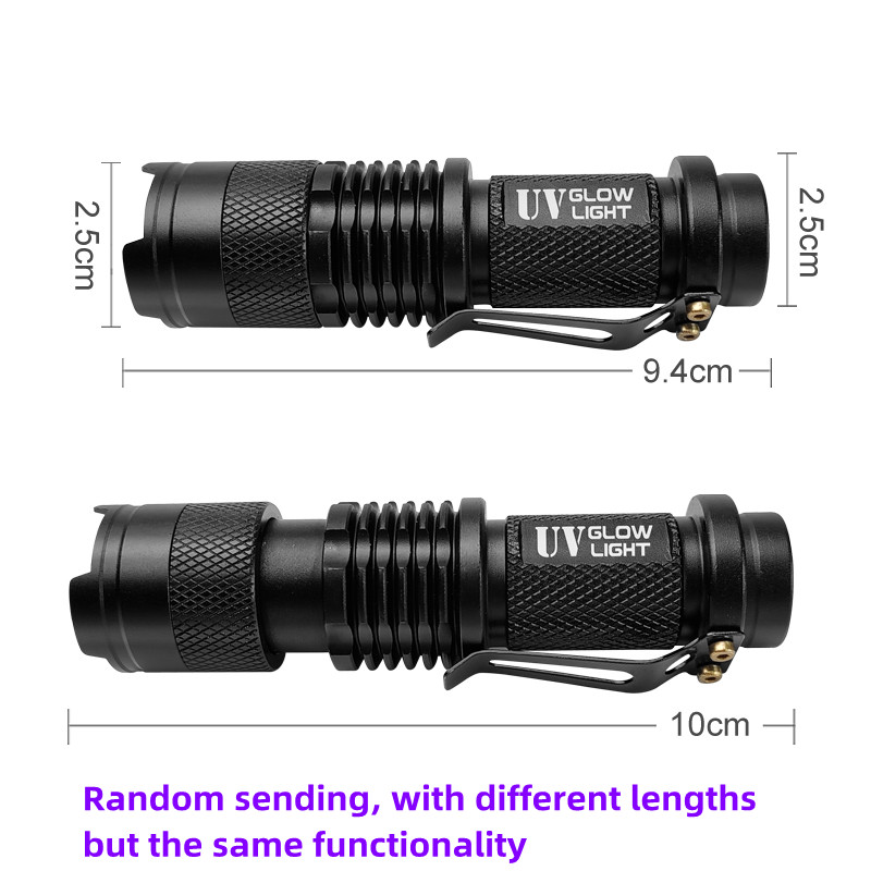 Mini lampe de poche UV 395nm,  - Fishing Hook Jig avis et prix