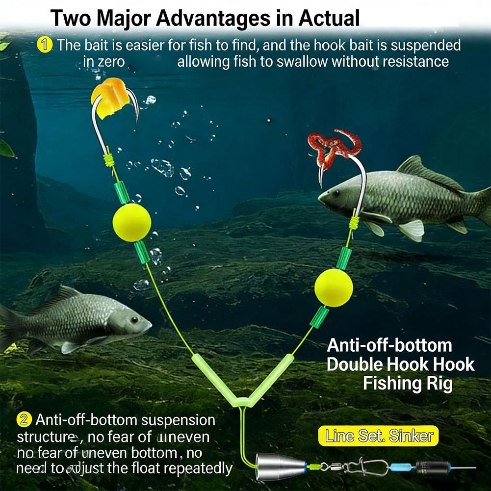 Ensemble de montages de pêche  - Fishing Hook Weedless avis et prix