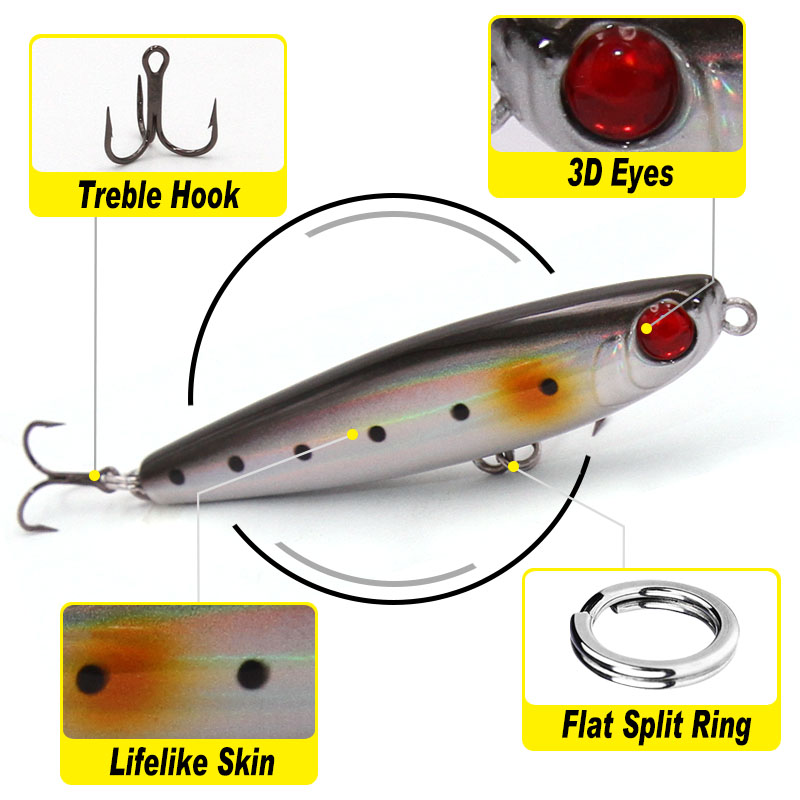 TacklePRO – leurre Pencil PE05 - Fishing Hook Assortment avis et prix