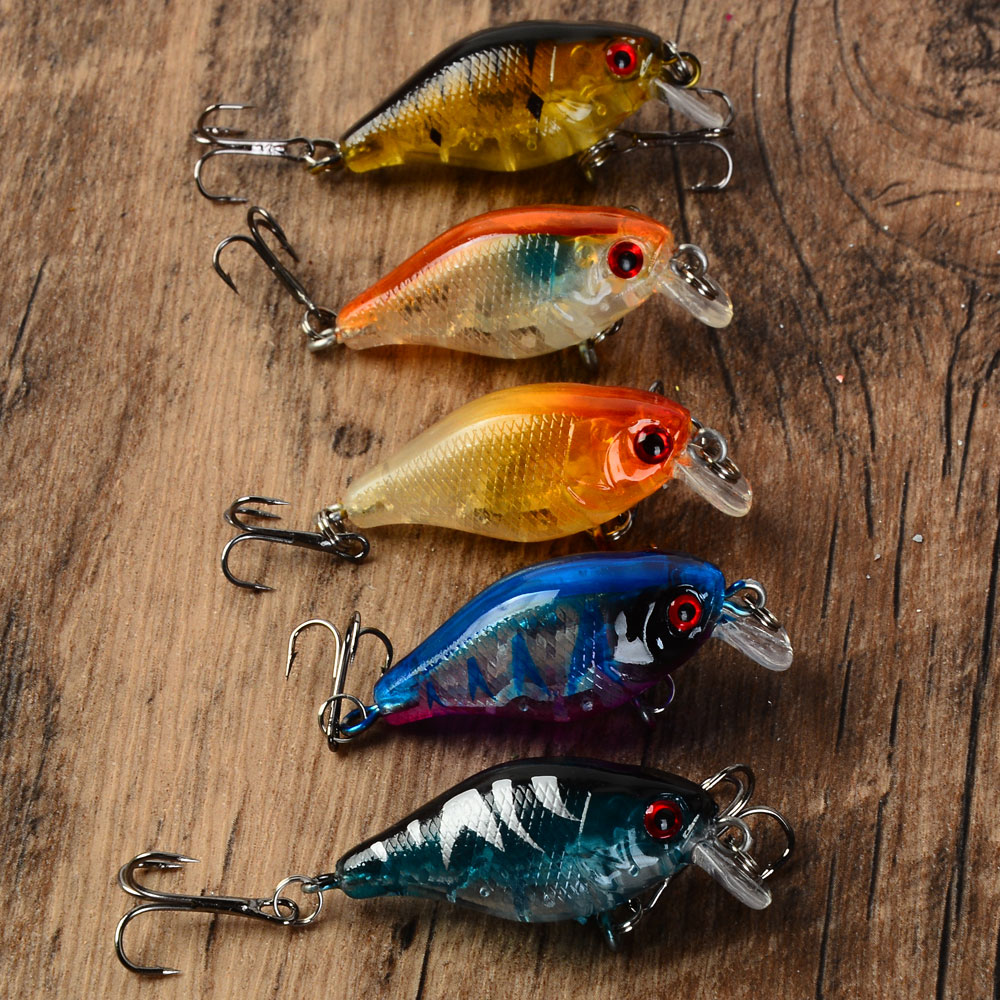 5 pièces appâts flottants appâ - Fishing Hook Treble avis et prix