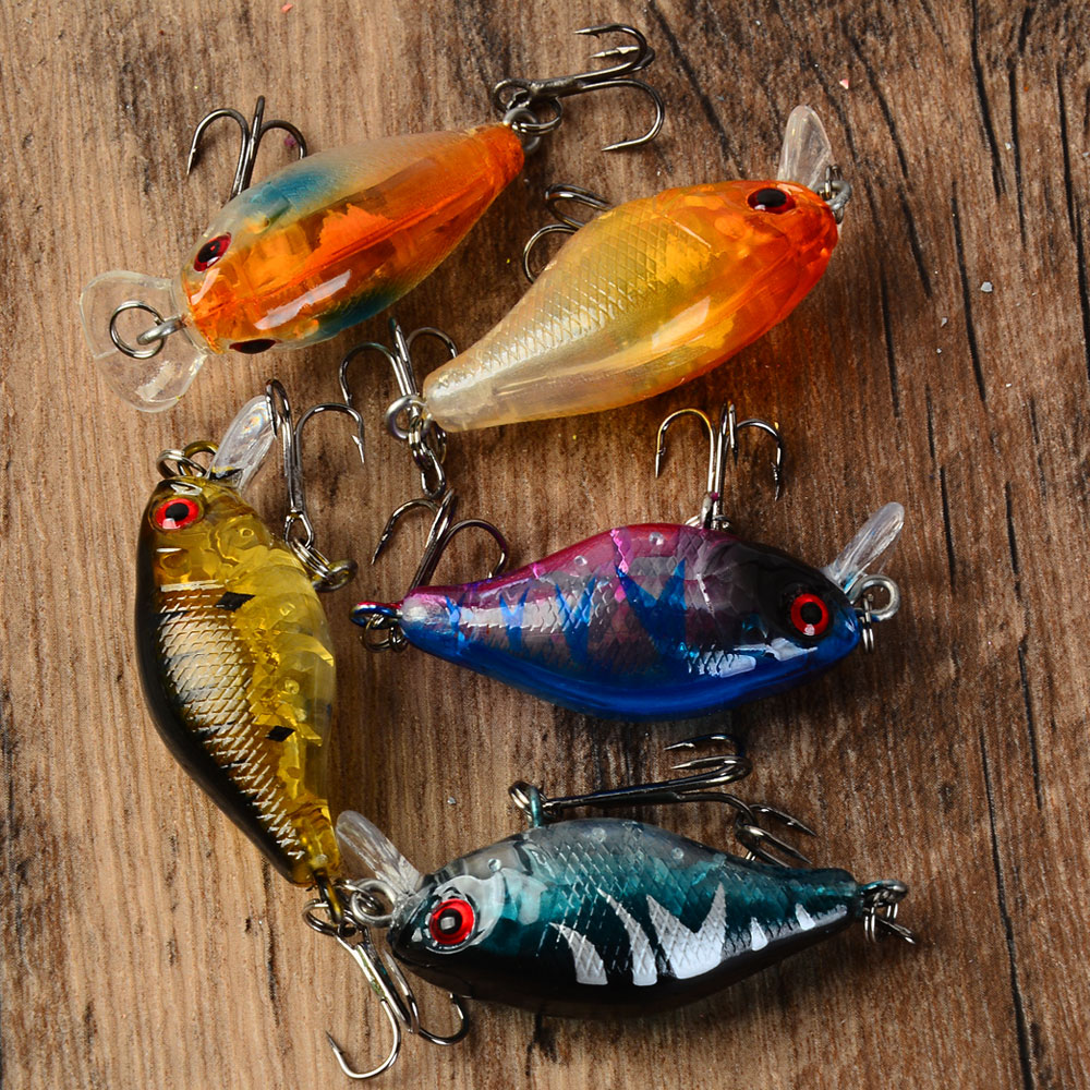 5 pièces appâts flottants appâ - Fishing Hook Treble avis et prix
