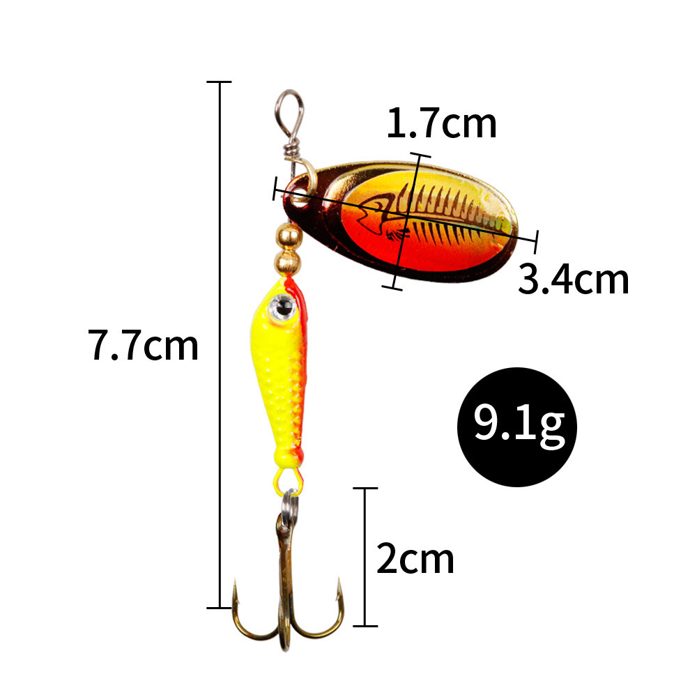 10 pièces/ensemble Spinner leu - Fishing Hook Treble avis et prix