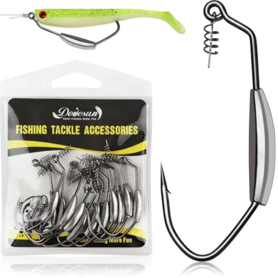 Hameçons lestés pour leurres s - Fishing Hook Weedless avis et prix