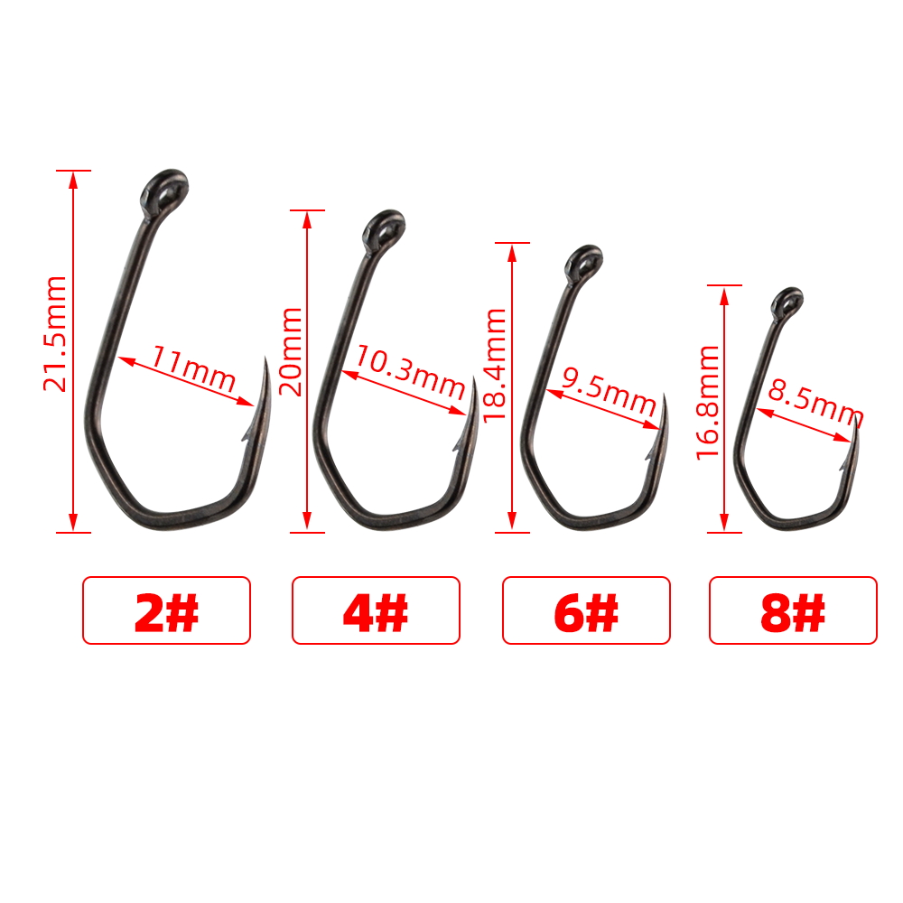 Hameçons de pêche à la carpe,  - Fishing Hook Barbless avis et prix