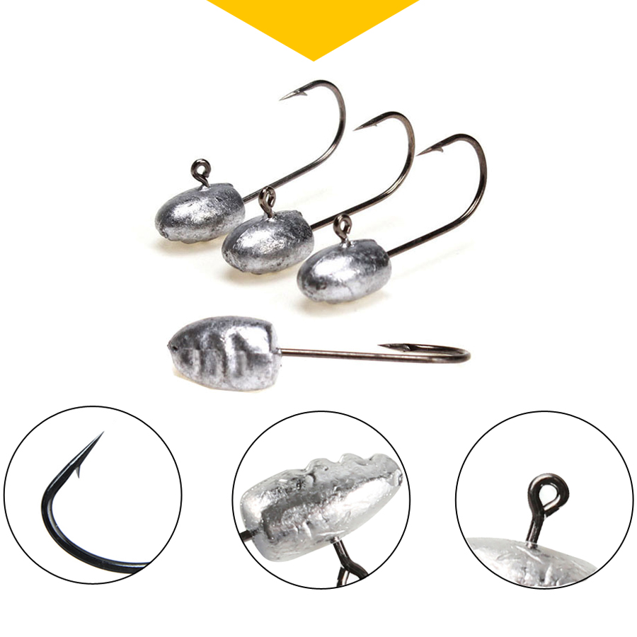 Hameçons de gabarit à tête ova - Fishing Hook Barbless avis et prix