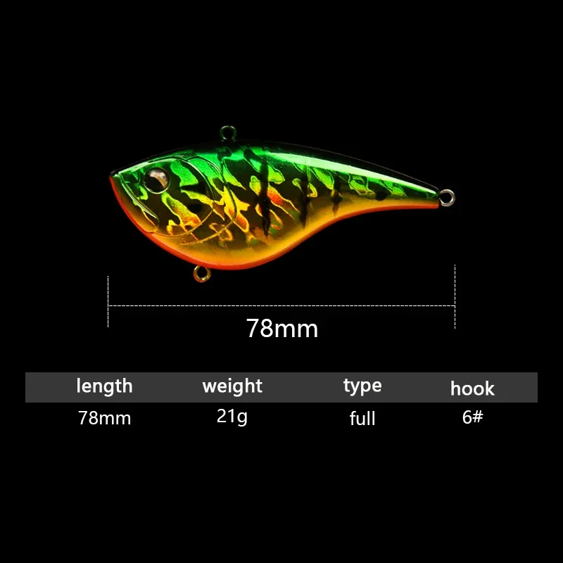 21g/78mm VIB leurre de pêche a - Fishing Hook Treble avis et prix
