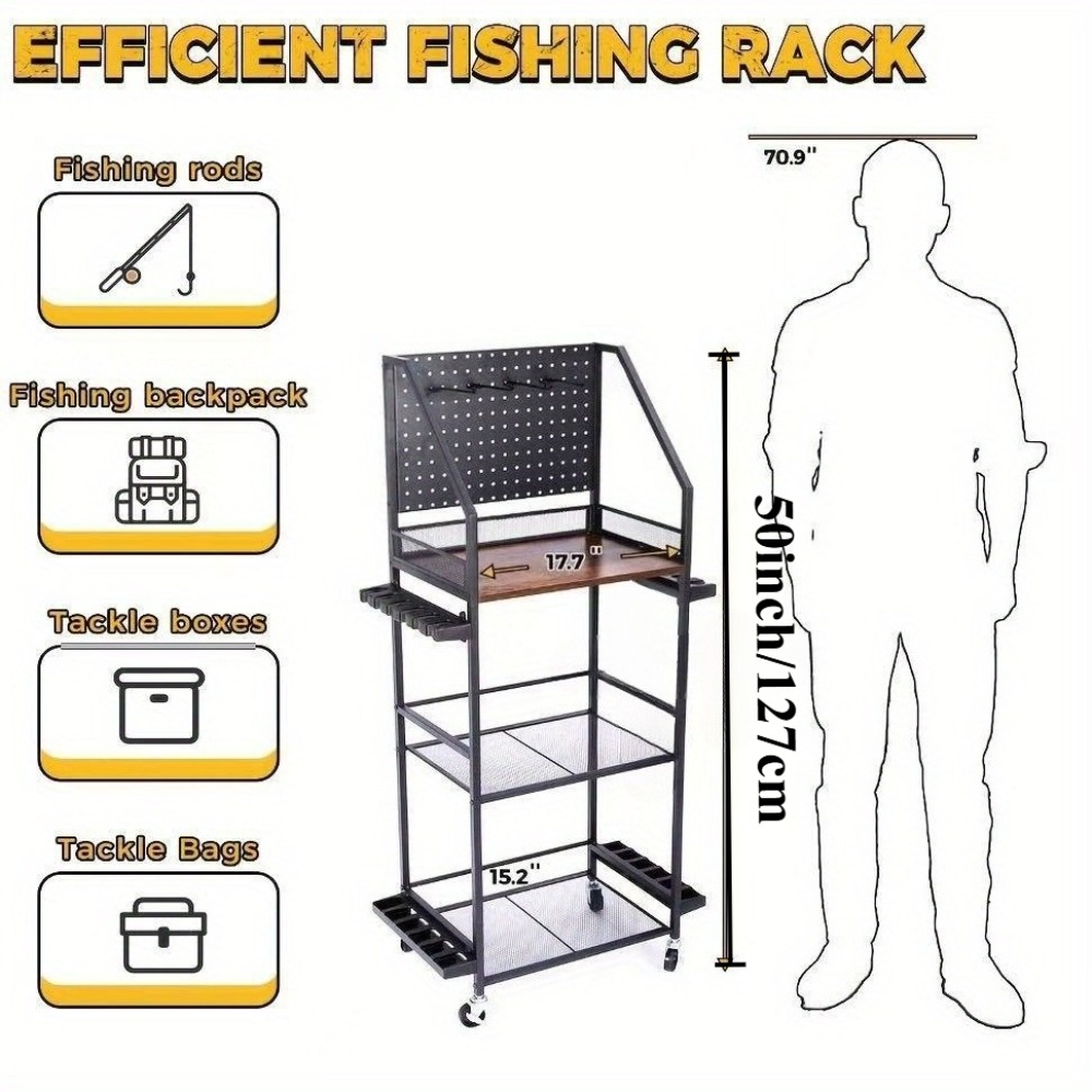 Supports de cannes à pêche pou - Fishing Hook Box avis et prix
