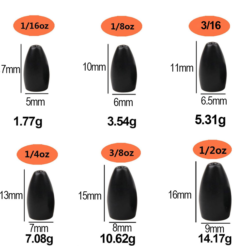 Poids de pêche en acier au tun - Fishing Hook Jig avis et prix
