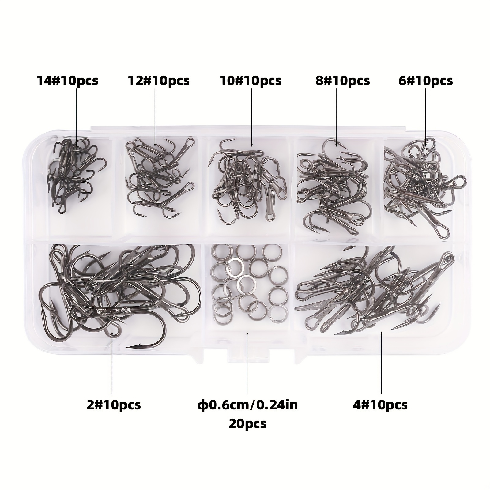 Kit de leurres à triple hameço - Fishing Hook Circle avis et prix