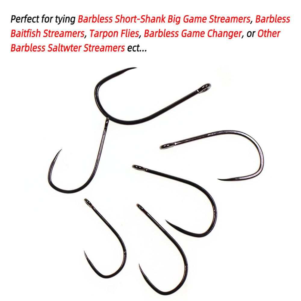 20 pièces # Hameçons à tige co - Fishing Hook Barbless avis et prix